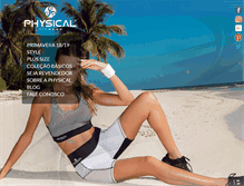 Tablet Screenshot of physicalfitness.com.br