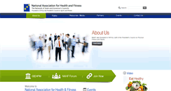 Desktop Screenshot of physicalfitness.org